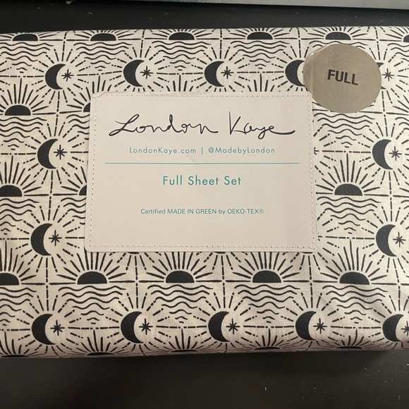 Bedding London Kaye Halloween Full Sheets Moon And Star New Poshmark